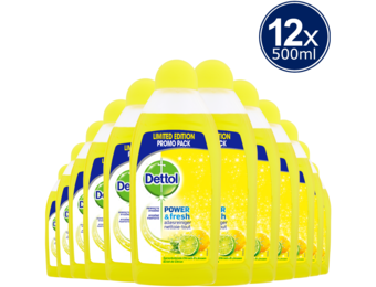 Dettol Allesreiniger Power & Fresh - Citrus - 500ml x12
