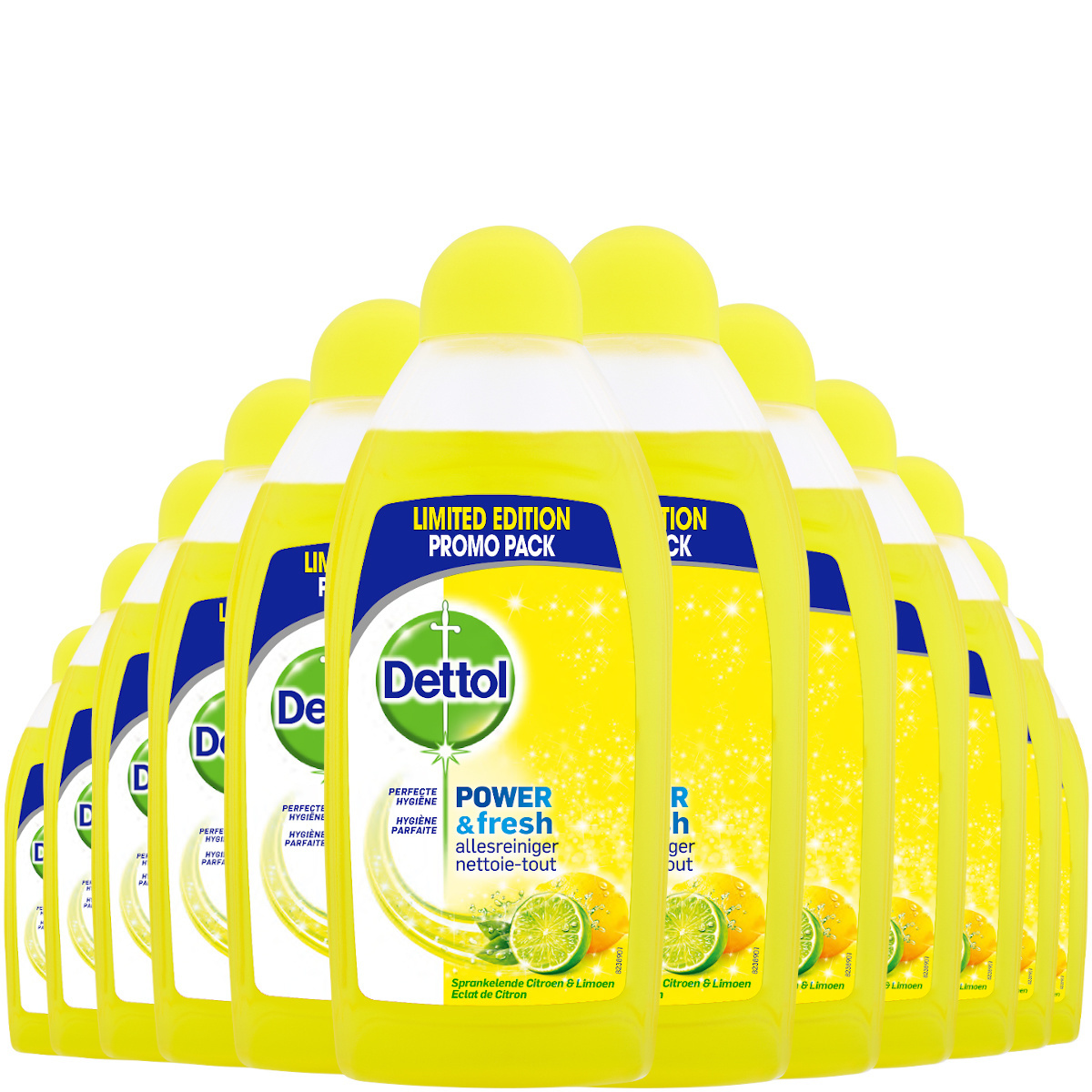 Dettol Allesreiniger Power & Fresh - Citrus - 500ml x12