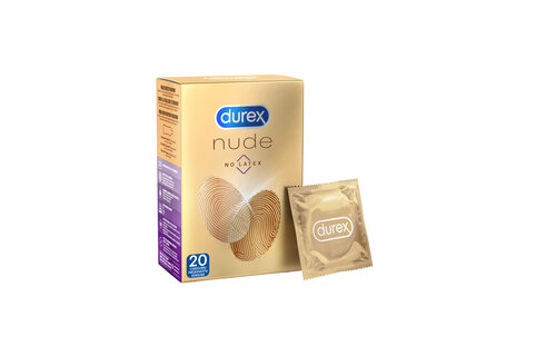 Durex Condooms Nude No Latex 20st x2