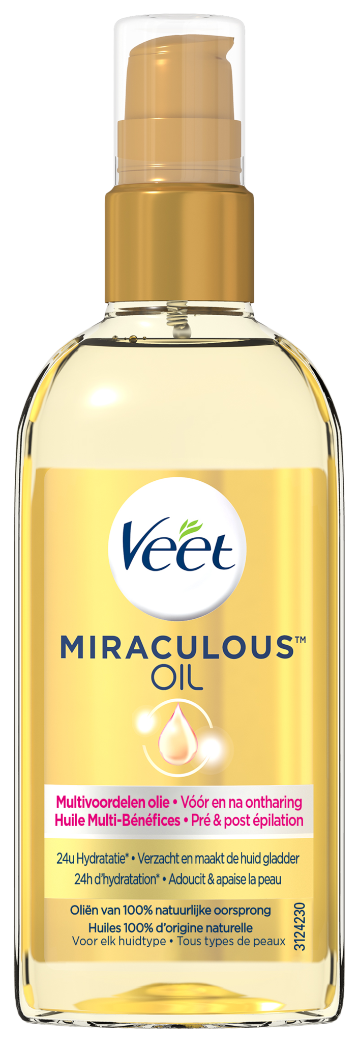 Veet Voedende Olie - Miraculous Arganolie - 100ml