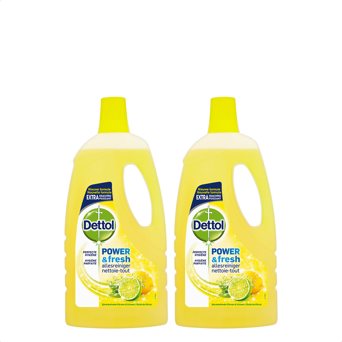 Dettol Allesreiniger Power & Fresh - Citrus - 1L x2