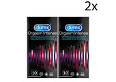 Durex Condooms Orgasm Intense 10st x2