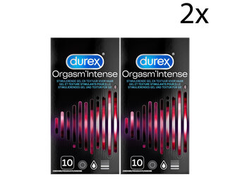 Durex Condooms Orgasm Intense 10st x2