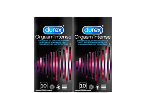 Durex Condooms Orgasm Intense 10st x2