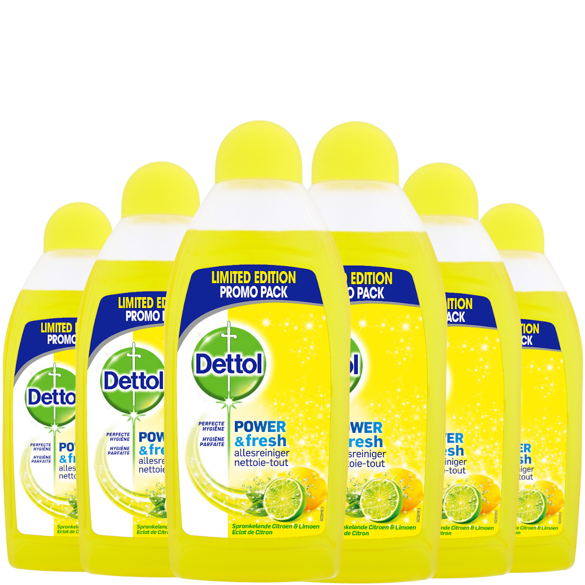 Dettol Allesreiniger Power & Fresh - Citrus - 500ml x6