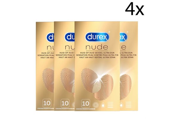 Durex Condooms Nude 10st x4