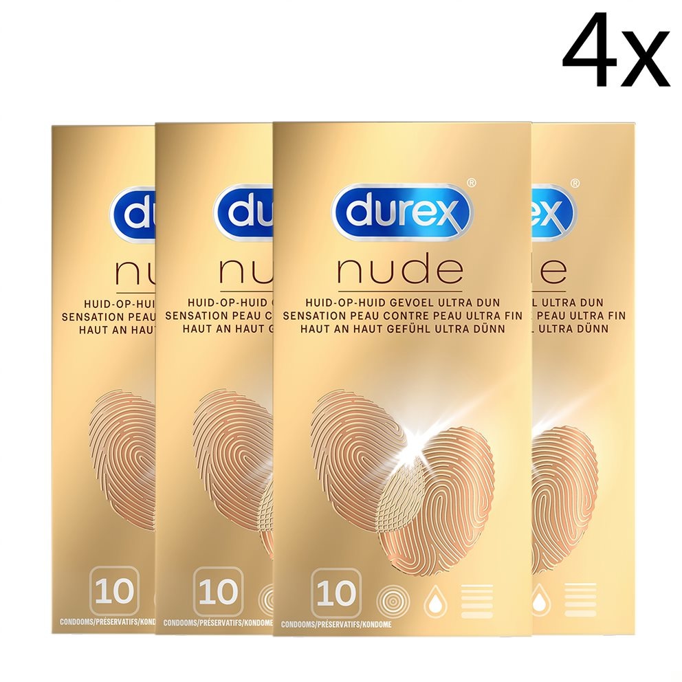 Durex Condooms Nude 10st x4
