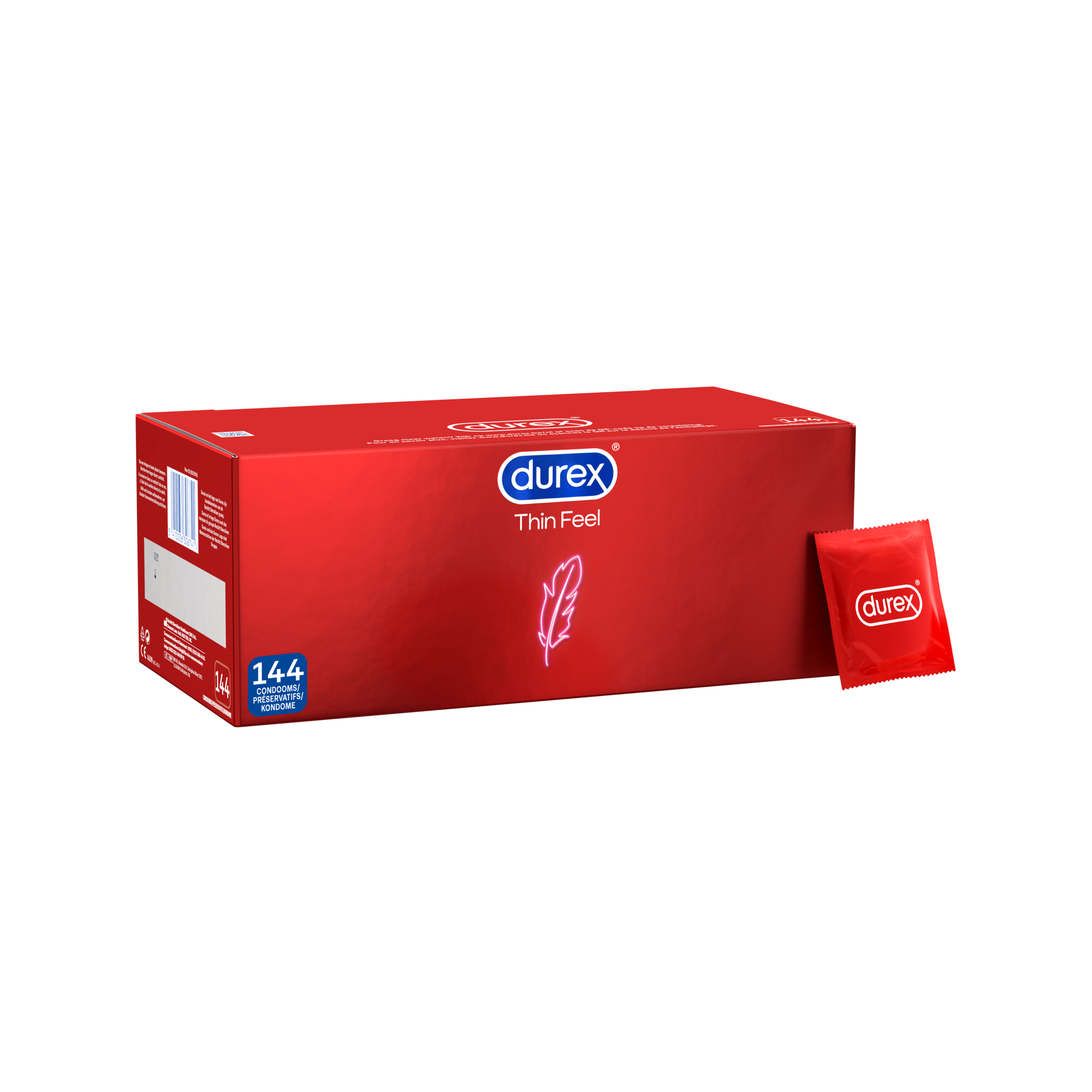 Durex Condooms Thin Feel - 144 stuks x3