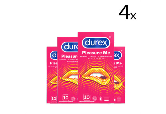 Durex Condooms Pleasure Me 10st x4