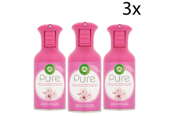 Air Wick Luchtverfrisser Spray - Pure Aziatische Kersenbloesem 250ml x3