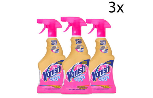 Vanish Oxi Action Vlekverwijderaar Spray - 500ml x3