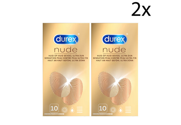 Durex Condooms Nude 10st x2