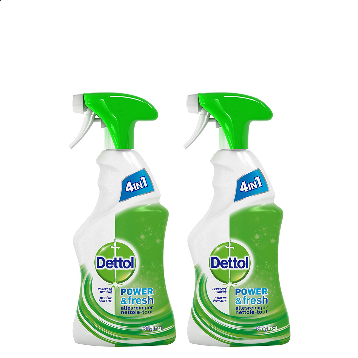 Dettol Allesreiniger Spray Power & Fresh - OriginalÂ - 500ml x2