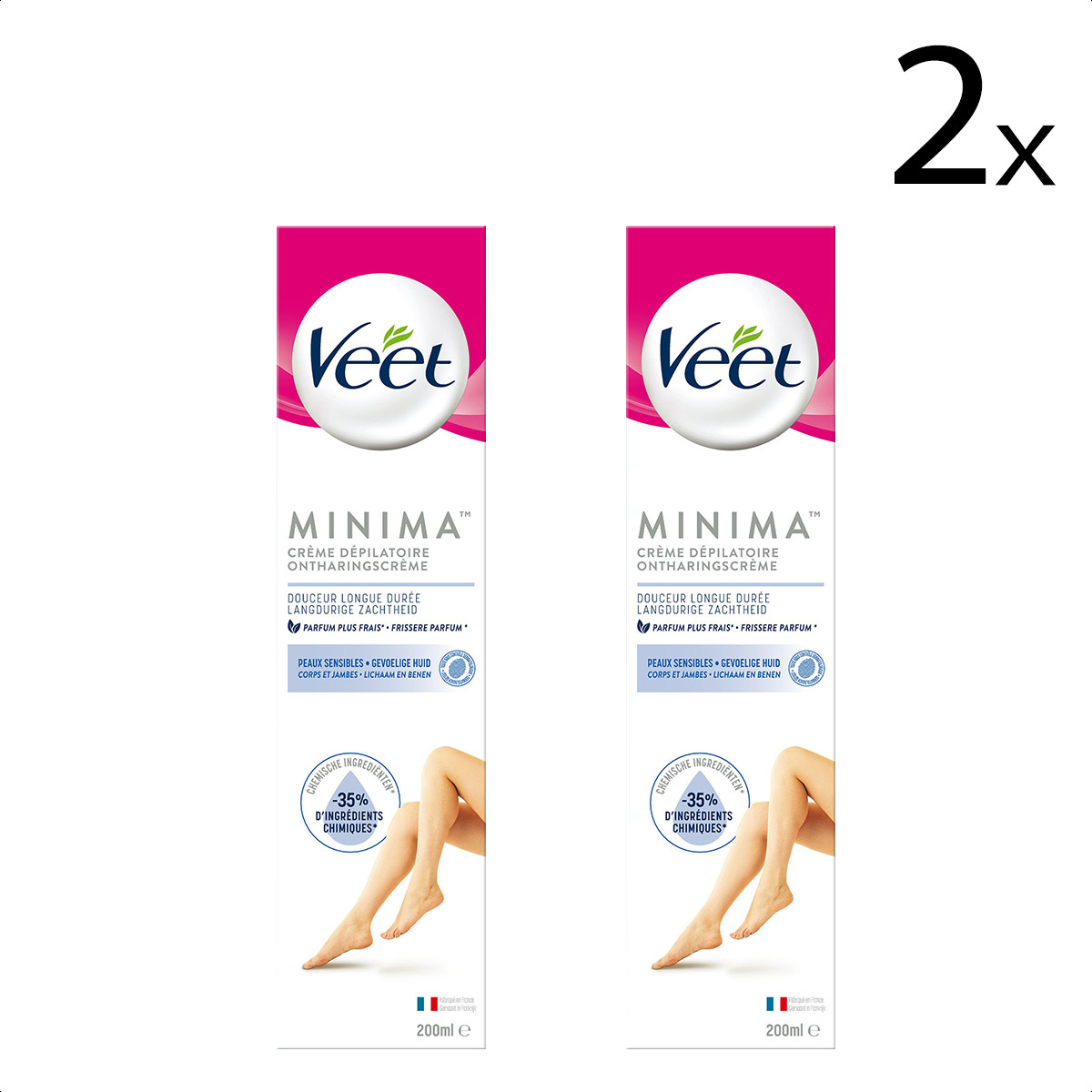 Veet Ontharingscreme - Gevoelige Huid - Minima - 200ml