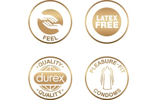 Durex Condooms Nude No Latex 10st x3