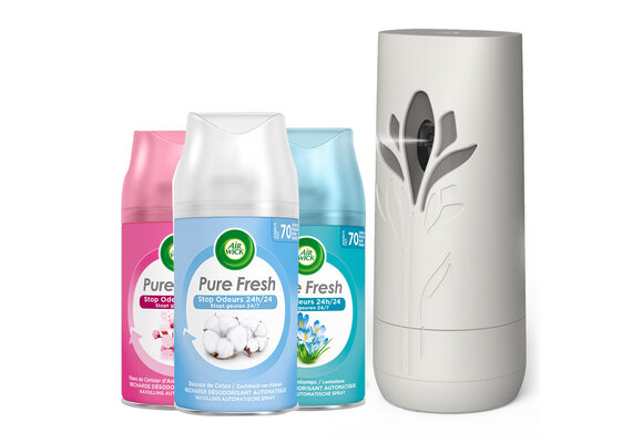 Air Wick Freshmatic Luchtverfrisser - Starterspakket - 3 stuks - Pure Fresh - Mixverpakking