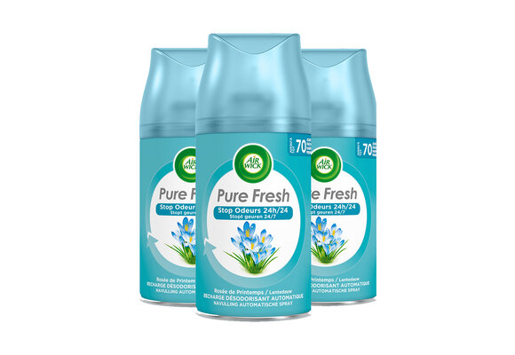 Air Wick Freshmatic Automatische Spray Luchtverfrisser - 3 Navullingen - Pure fresh -  Mixverpakking