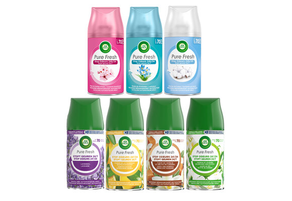 Air Wick Freshmatic Luchtverfrisser - Starterspakket - 7 stuks - Stopt geuren 24/7 - Mixverpakking