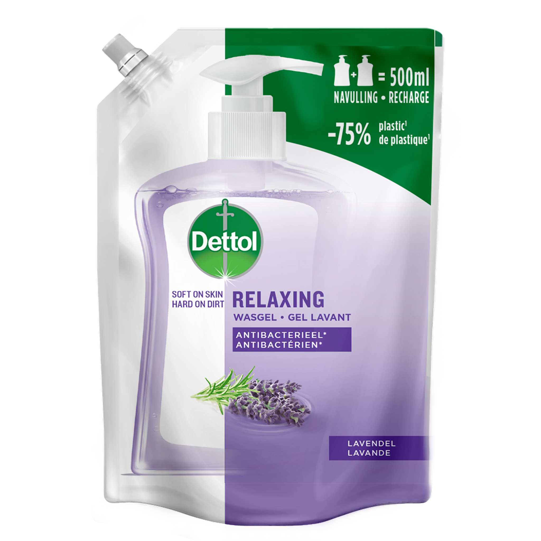 Dettol Refill Relaxing Lavender 500ML
