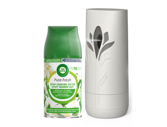 Air Wick Freshmatic Automatische Spray Luchtverfrisser - 2 Navullingen - Jasmijn en witte bloemen - Pure fresh lentedauw - Voordeelverpakking