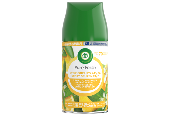Air Wick Freshmatic Luchtverfrisser - Pure Fresh - Verfrissende Citroenbloesem- 250 ml
