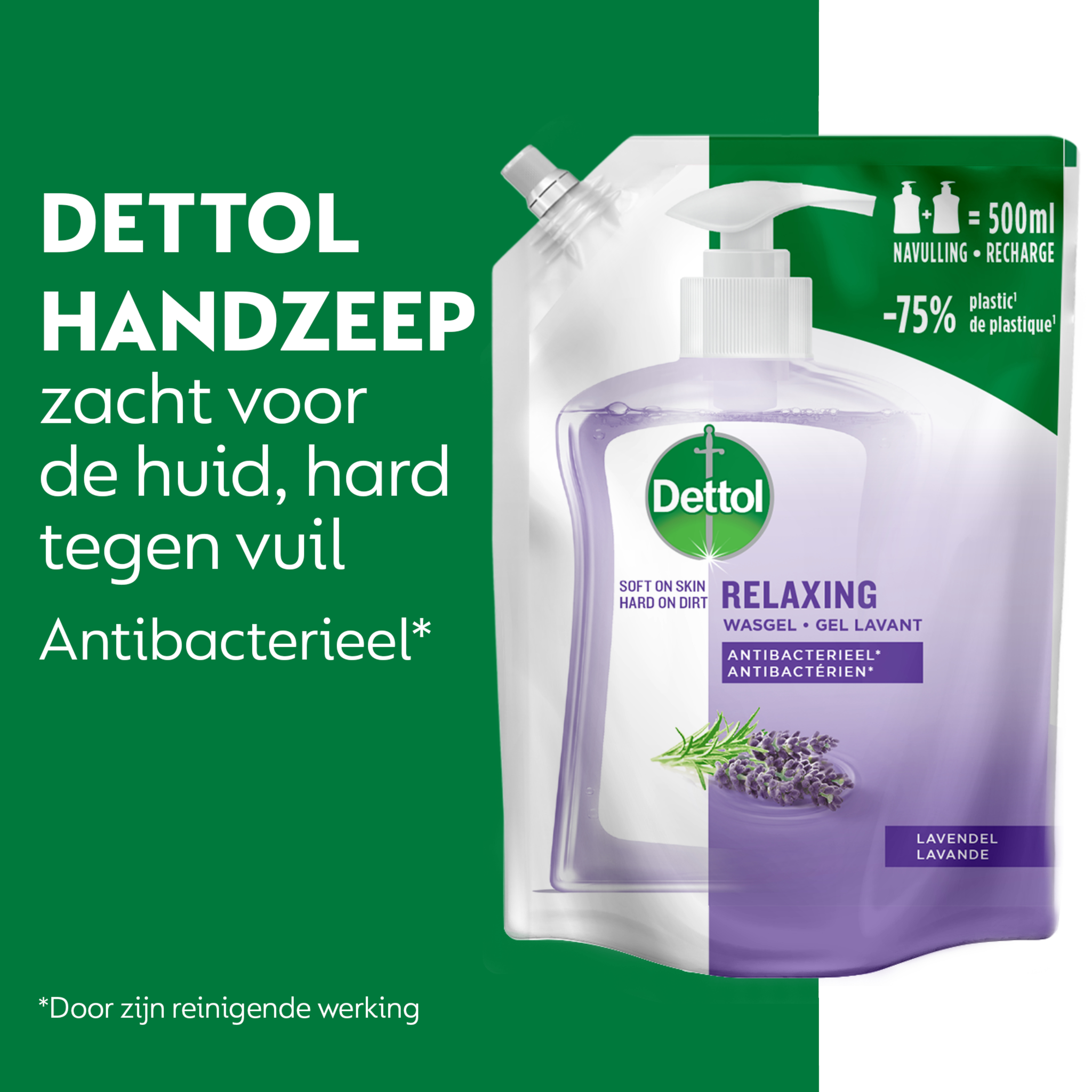 Dettol Refill Relaxing Lavender 500ML x 12