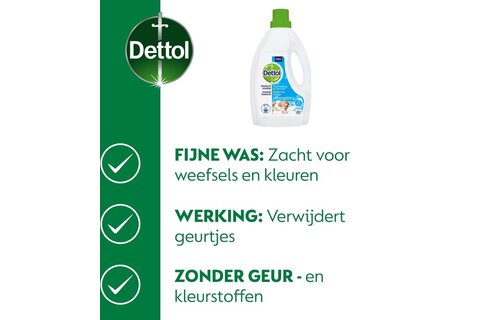 Dettol - Was Toevoeging Hygiëne Fresh & Lavendel - Mixverpakking – 2 x 1,5L
