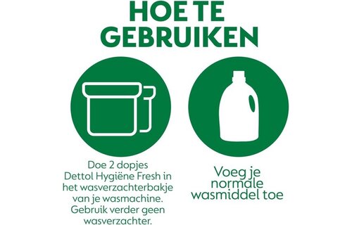 Dettol - Was Toevoeging Hygiëne Fresh & Lavendel - Mixverpakking – 2 x 1,5L