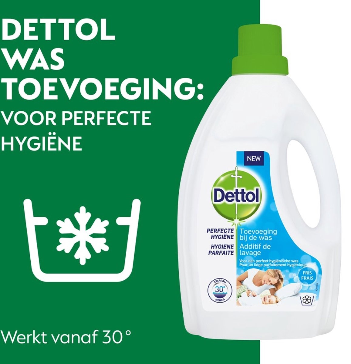 Dettol - Was Toevoeging Hygiëne Fresh & Lavendel - Mixverpakking – 2 x 1,5L