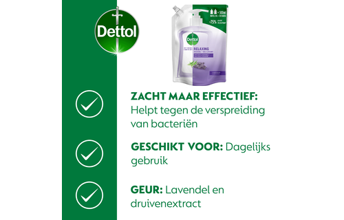 Dettol Refill Relaxing Lavender 500ML x 3
