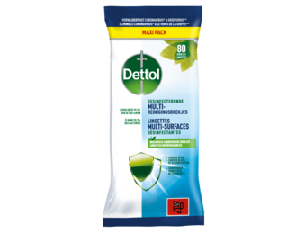 Dettol ontsmetting doekjes Multi-oppervlak Original - 80 stuks