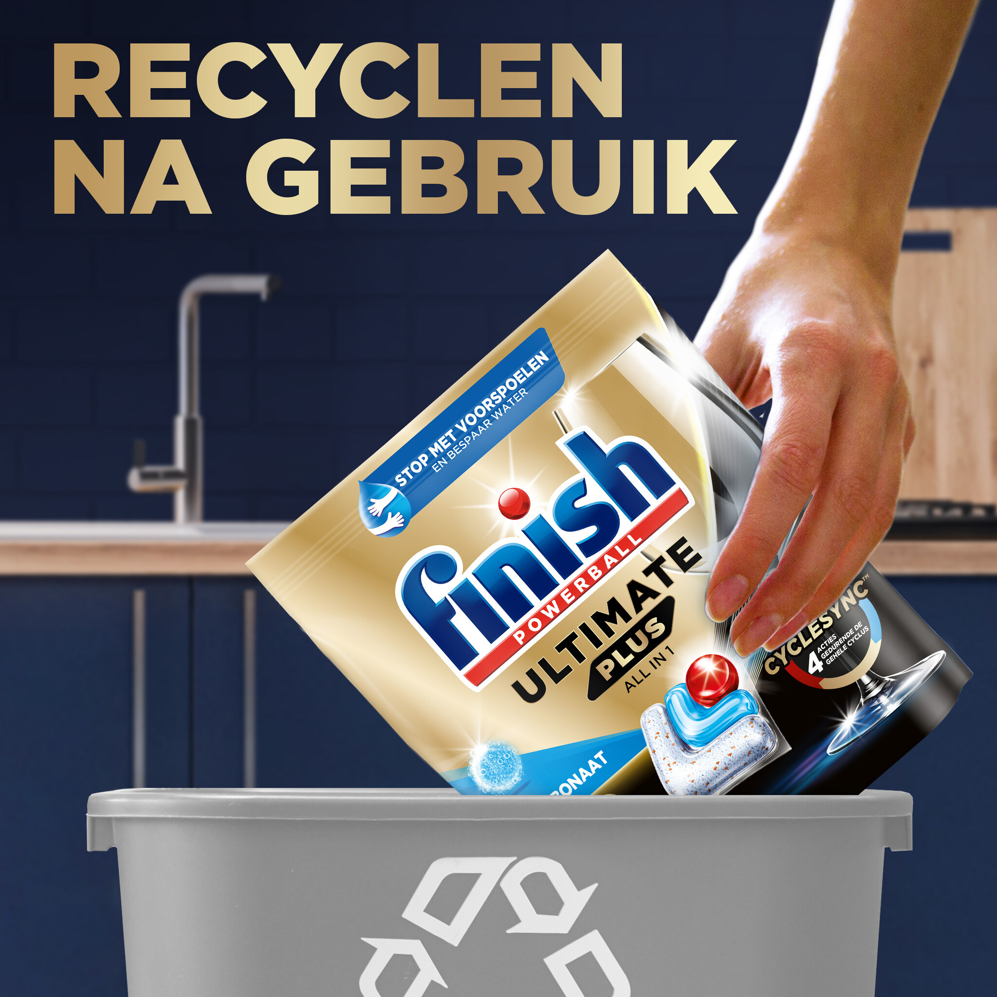 Finish Ultimate+ Baking Soda 33 tabs x2