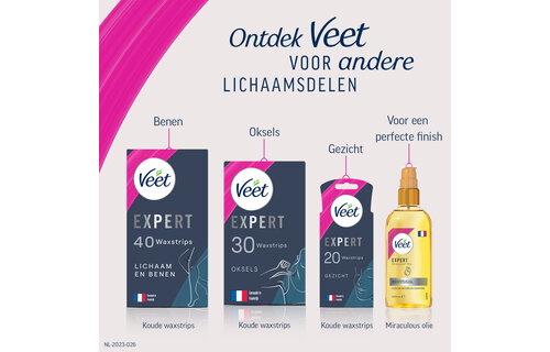 Veet - Expert - Koude Wasstrips - Bikini 16st - 2 stuks - Voordeelverpakking