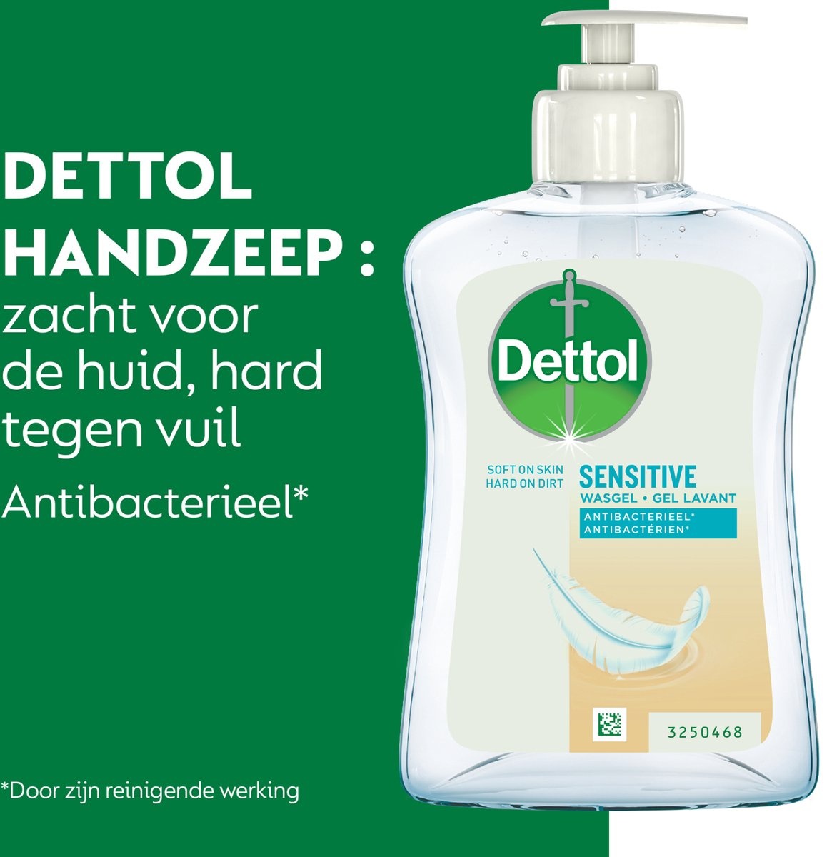 Dettol - 2x Dettol Refill Sensitive 500ML - 1 x Dettol Sensitive 250ML - Voordeelpakket