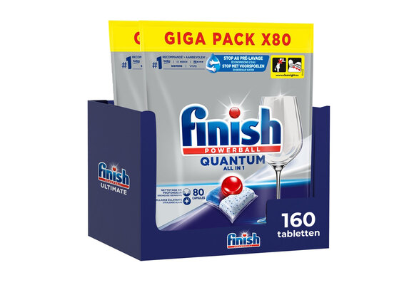 Finish Quantum Regular - 160 Tabletten - Voordeelverpakking