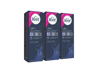 Veet - Expert - Ontharingscreme Benen 100ml - 3 stuks - Voordeelverpakking