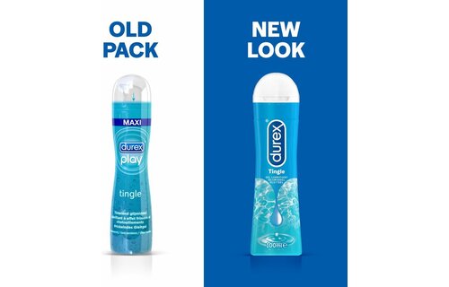 Durex - Play Massage 2/1 Sensitive 200ML - Play Tingle Glijmiddel 100ML - Condooms Orgasm Intense Stimulerende Gel 10st