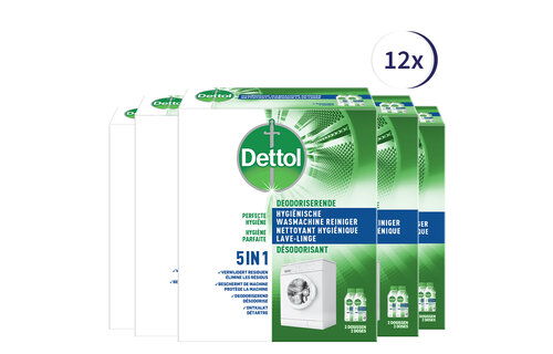 Dettol Washing Machine Cleaner Duo x  12