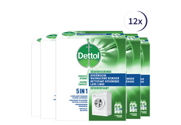 Dettol Washing Machine Cleaner Duo x  12