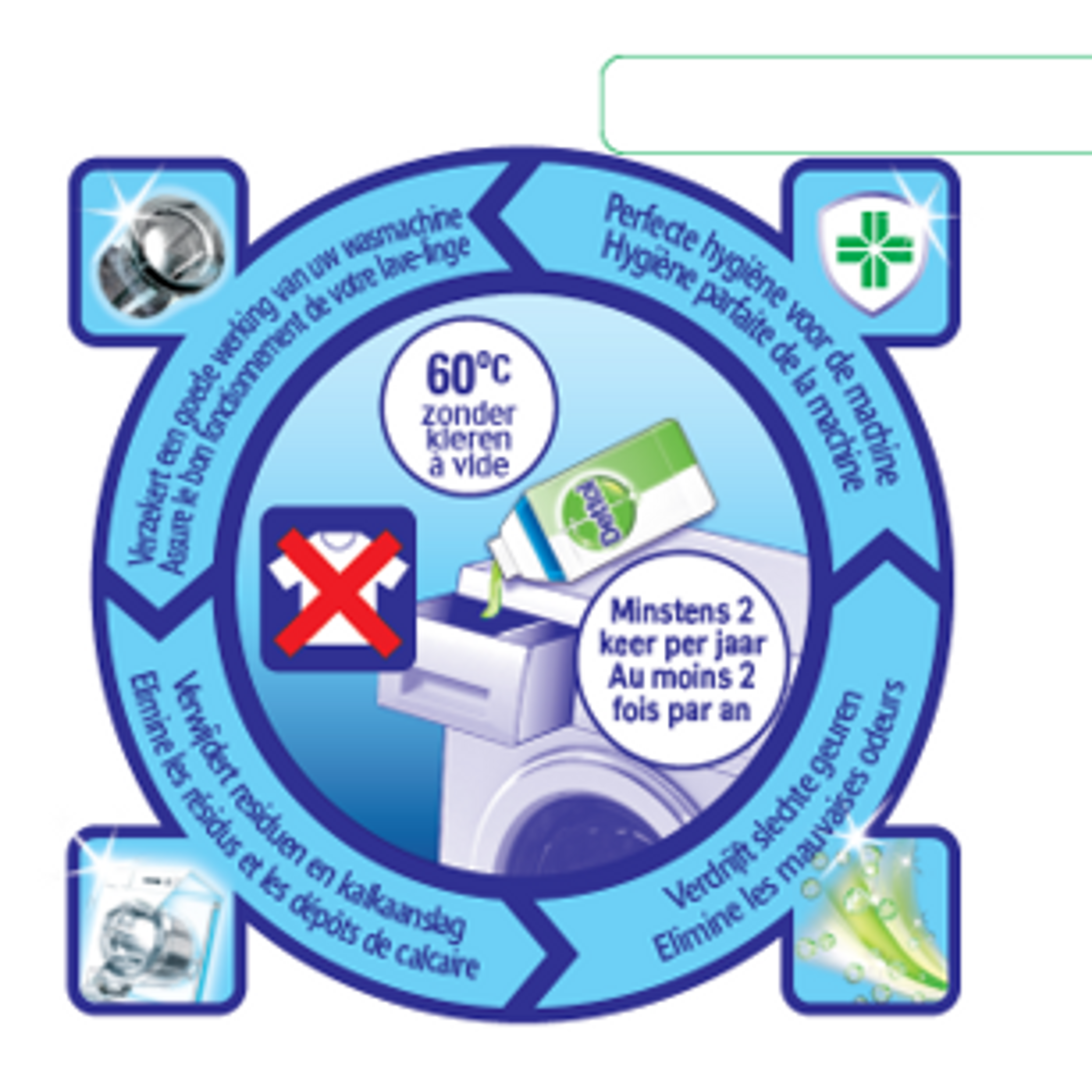 Dettol Washing Machine Cleaner Duo x  12