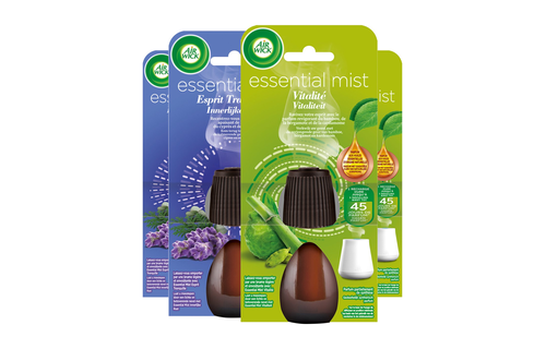 Air Wick Essential Mist Refill Sleep & Air Wick Essential Mist Refill Happiness - 20ml x 4