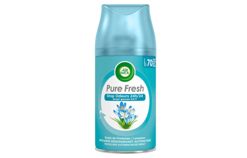 Air Wick Freshmatic Luchtverfrisser - Pure Fresh Lentedauw - Navulling - 250 ml