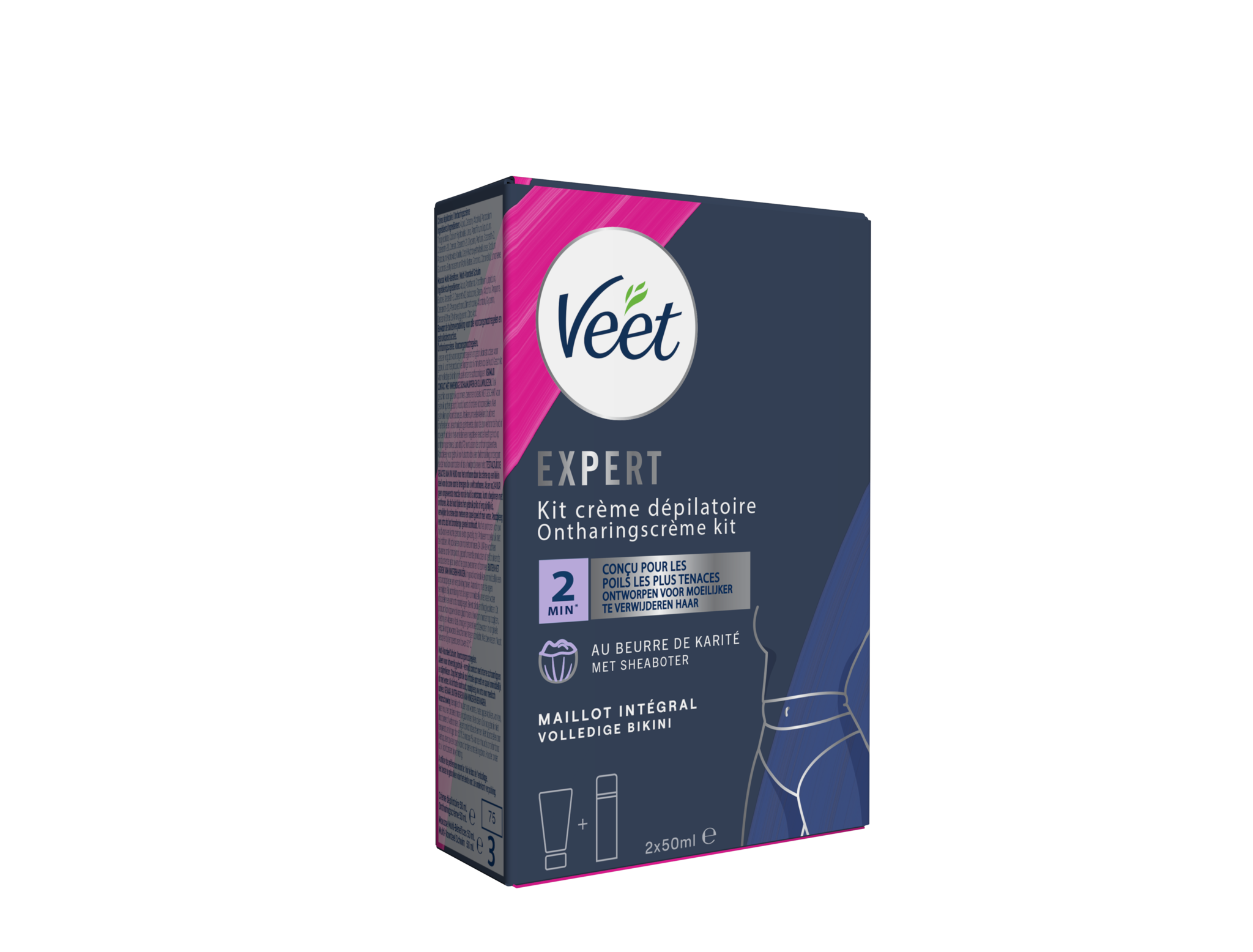 Veet - Expert - Ontharingscreme Bikini Kit 100ml (2 x 50ml)