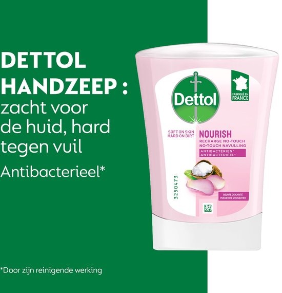 Dettol - No Touch Kit Aloe Vera - No Touch Refill Sheabutter 250ML - Voordeelverpakking