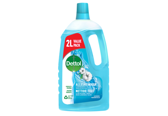 Dettol - Power &amp; Fresh Allesreiniger Katoenfris - 2000ml