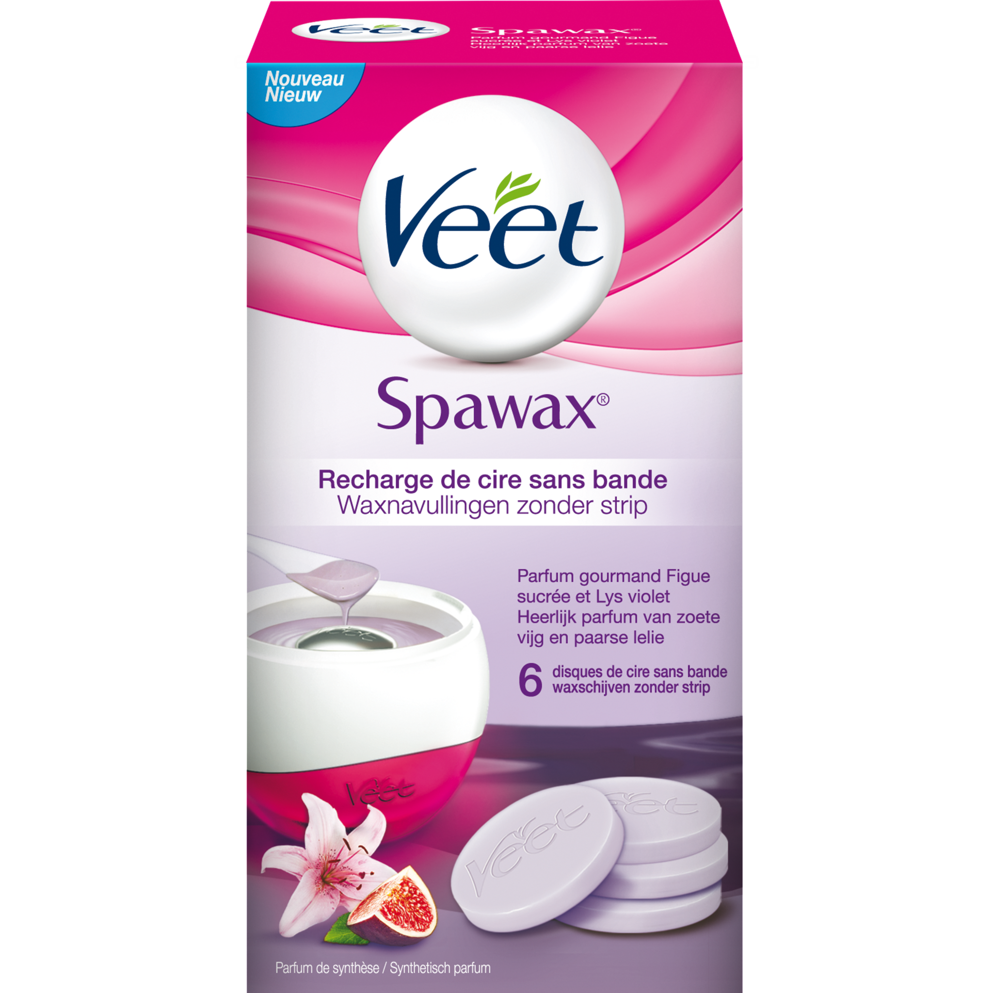 Veet Spawax Navulling - 6 schijven