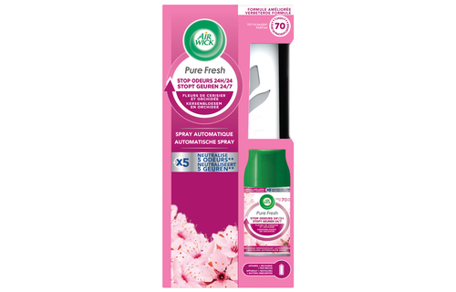 Air Wick Freshmatic Automatische Spray Luchtverfrisser - Kersenbloesem en Orchidee - Starter Kit