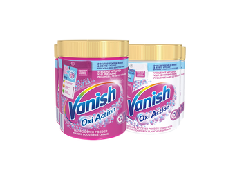 Vanish Oxi Action - Whitening & Wasbooster Poeder - Vlekverwijderaar Voor Witte & Gekleurde Was - 1000g x 4 - Voordeelverpakking