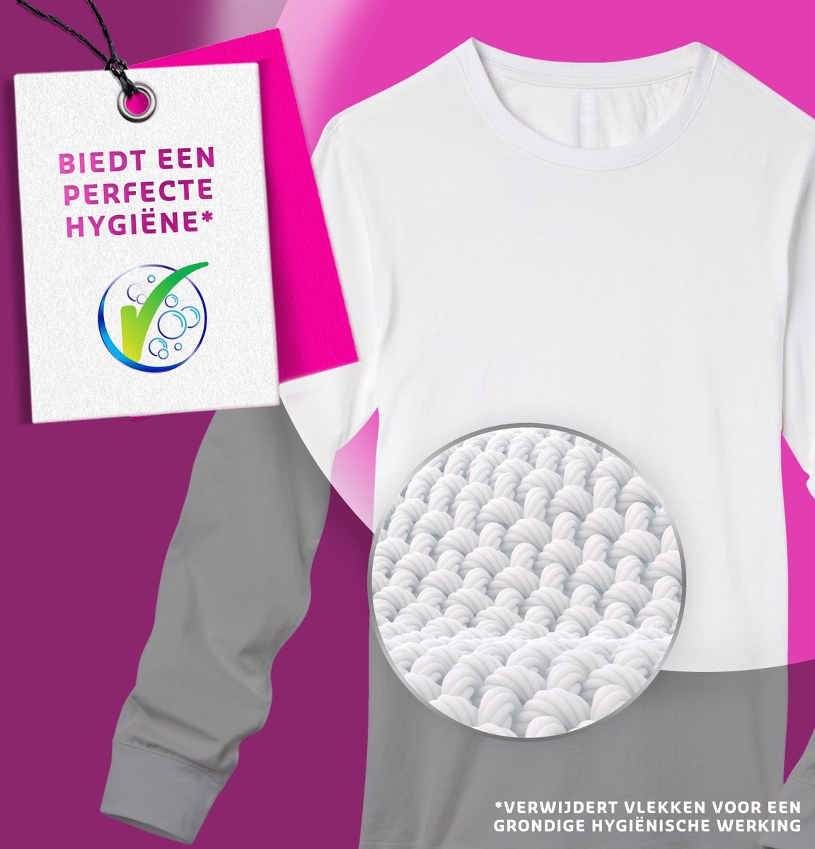 Vanish Oxi Action - Whitening & Wasbooster Poeder - Vlekverwijderaar Voor Witte & Gekleurde Was - 1000g x 4 - Voordeelverpakking