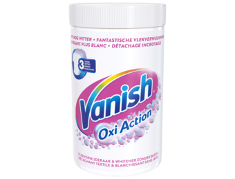 Vanish Oxi Action Crystal White Base Poeder - Voor Witte Was - 1.5 kg
